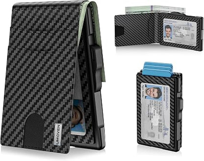 Instant Pop-Up Smart Wallet with RFID Blocking Security