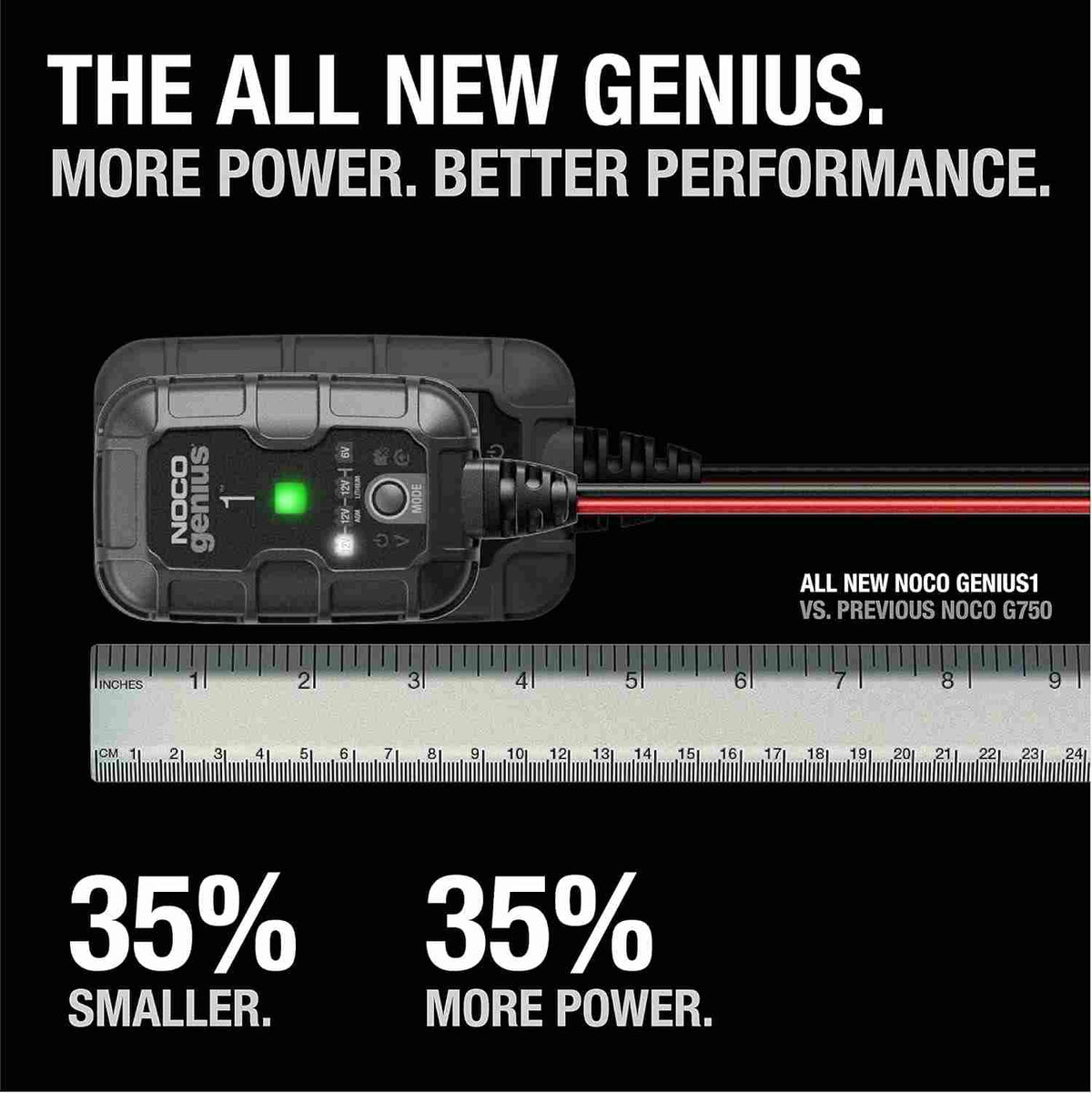 Automatic 6V/12V Smart Battery Charger & Maintainer