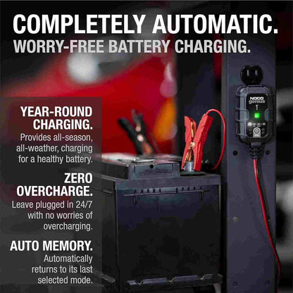 Automatic 6V/12V Smart Battery Charger & Maintainer