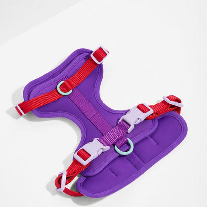 No-Pull Padded Dog Harness with Front Leash Clip & Reflective Safety Straps