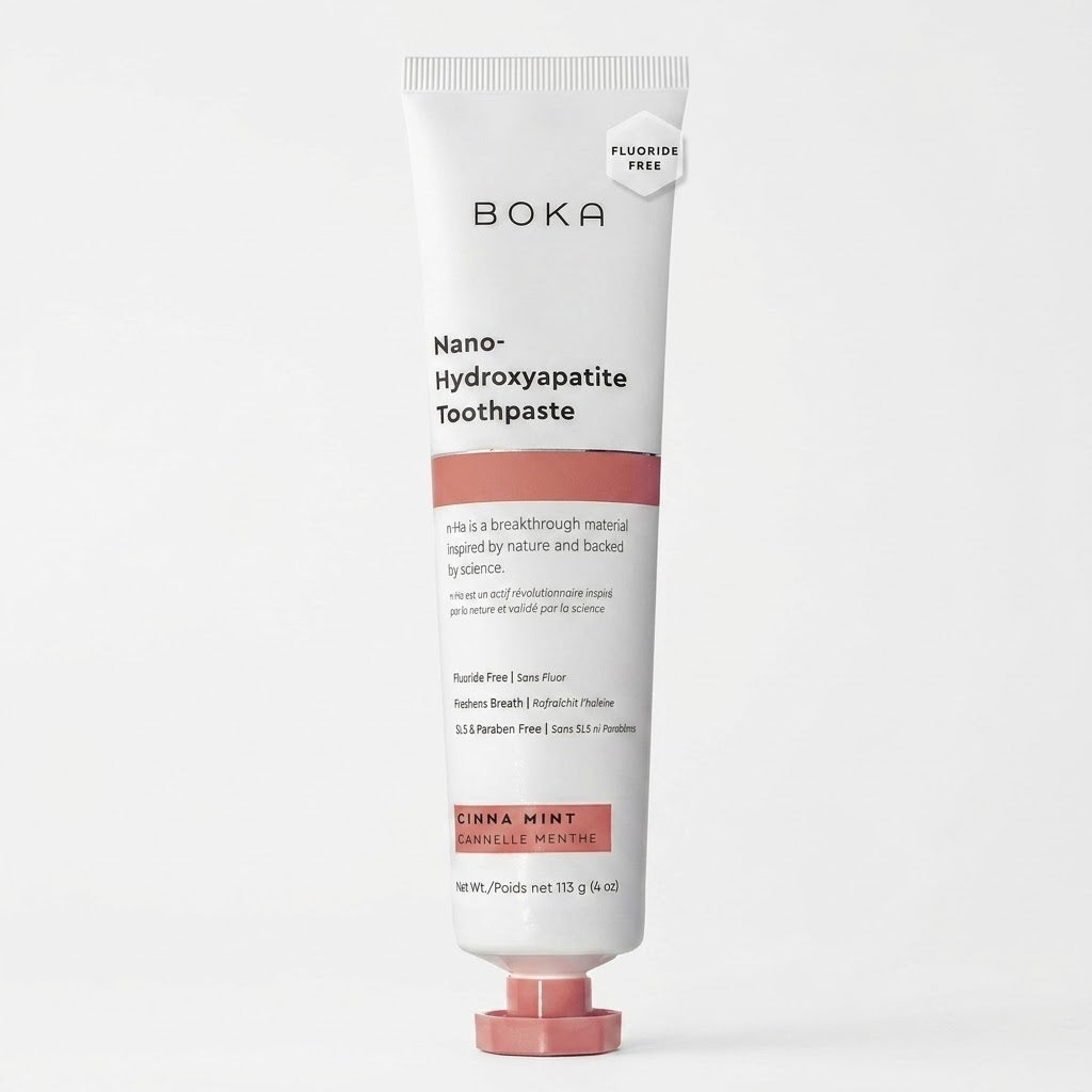 Nano-Hydroxyapatite Fluoride-Free Toothpaste for Enamel Repair & Sensitivity Relief
